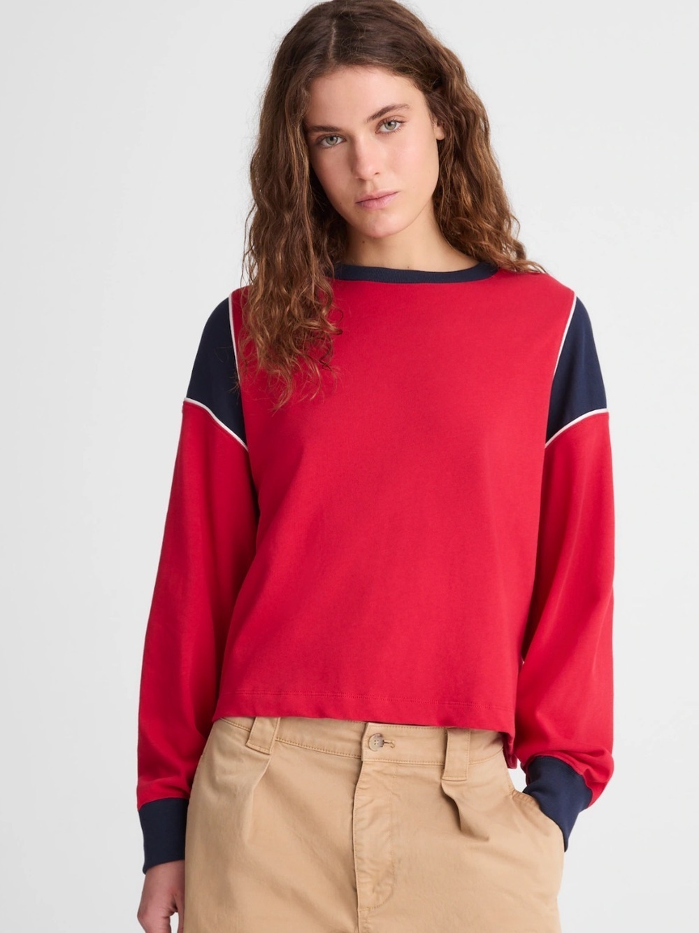 Madewell The Relaxed Crewneck Long Sleeve Tee